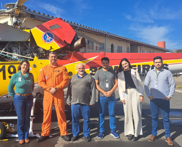 Autoridades da FUVS alinham em Varginha fluxo de pacientes no heliponto do CHSL